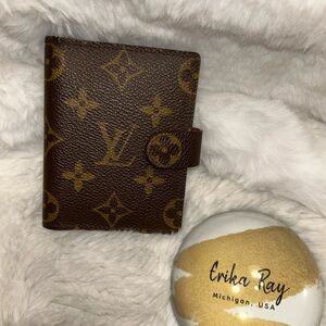 Louis Vuitton Monogram Pocket Organizer & Mini Agenda